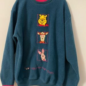 Kids Winnie The Pooh Fleece Crewneck
